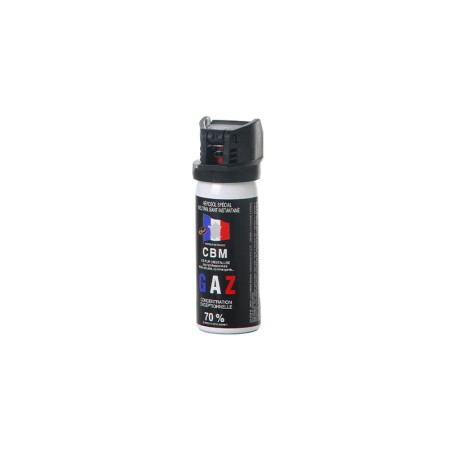 Bombe de défense 50 ml Gaz CS