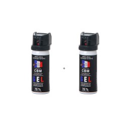 Lot : 2 bombes de défense 50 ml Gel CS